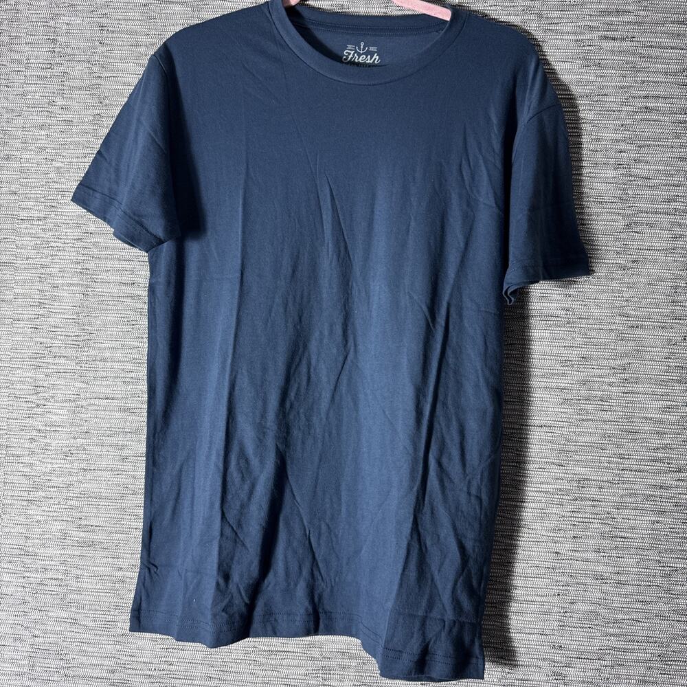 Fresh Clean Tees Crew Neck, Twilight Blue, Medium
